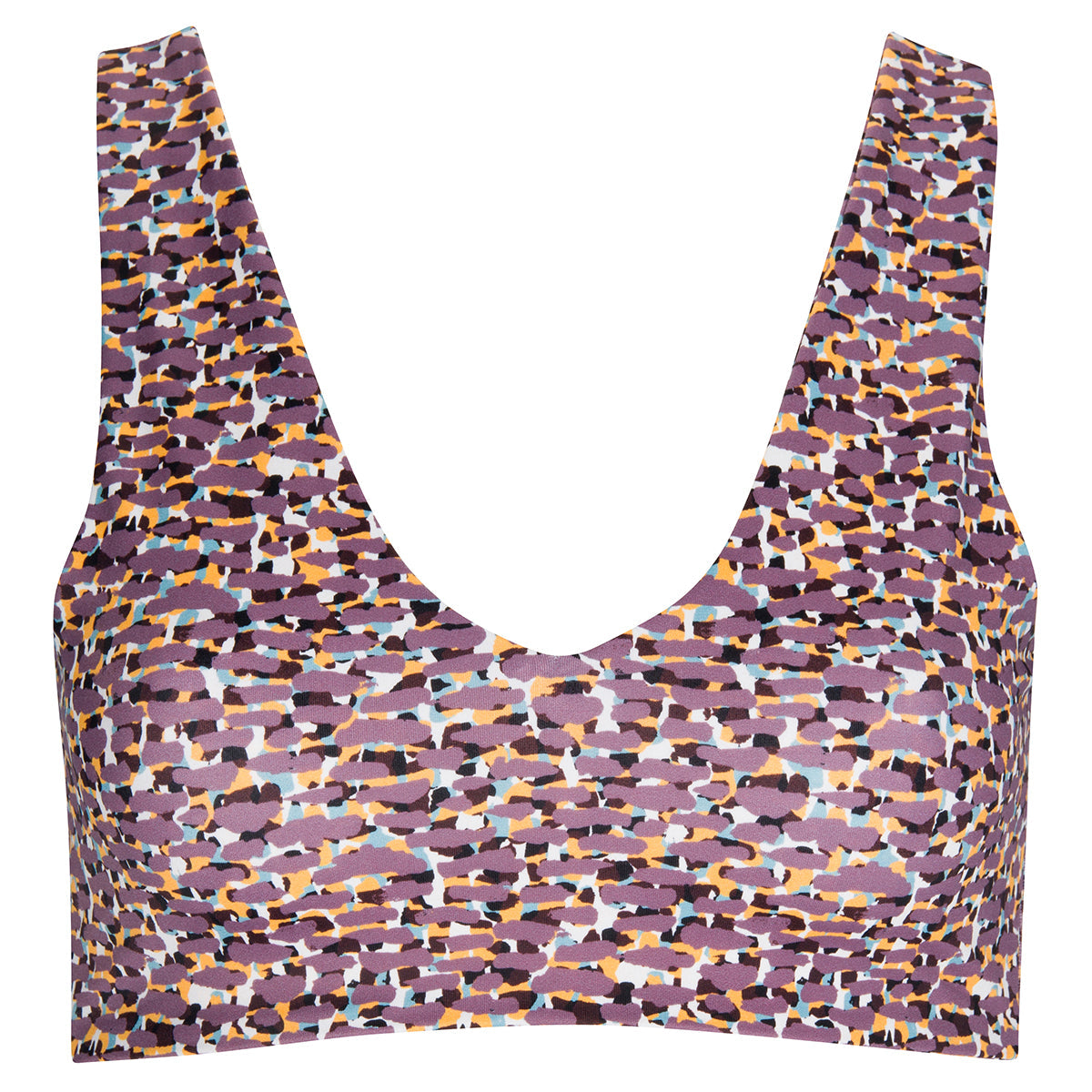 Falcon: The V Neck Crop Bikini Top