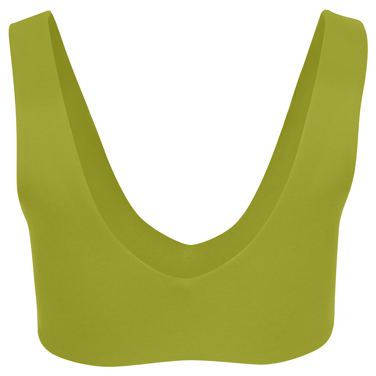 Falcon: The V Neck Crop Bikini Top